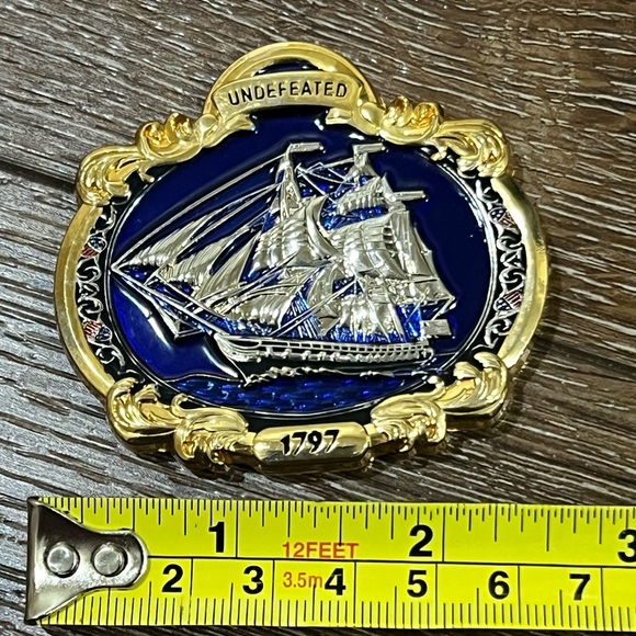 USS constitution 1797 undefeated coin - Picture 3 of 6